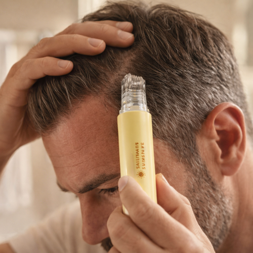 The Magic Hair Growth Serum with Derma-Roller Applicator