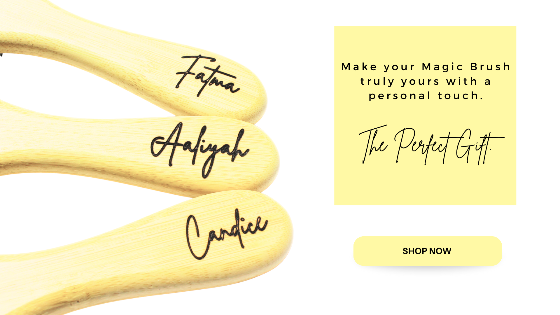 Personalise hair brush. customised hair brush for adults, men, women and kids.